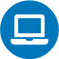 Blue Potato Web Hosting and Web design Icon